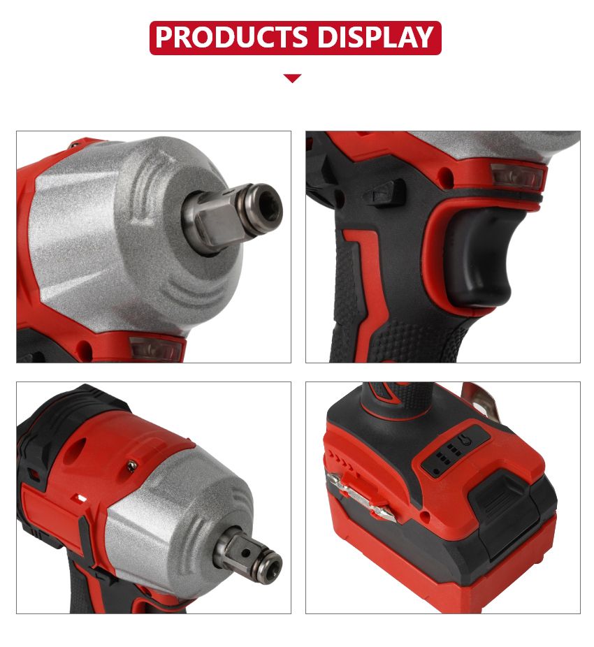 21V 320N•m Cordless Impact Wrench