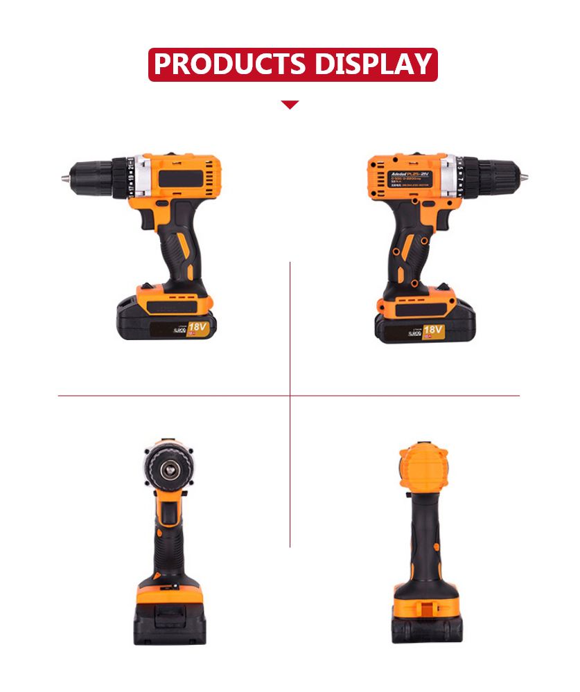 18V 45N·m Brushless Lithium Drill