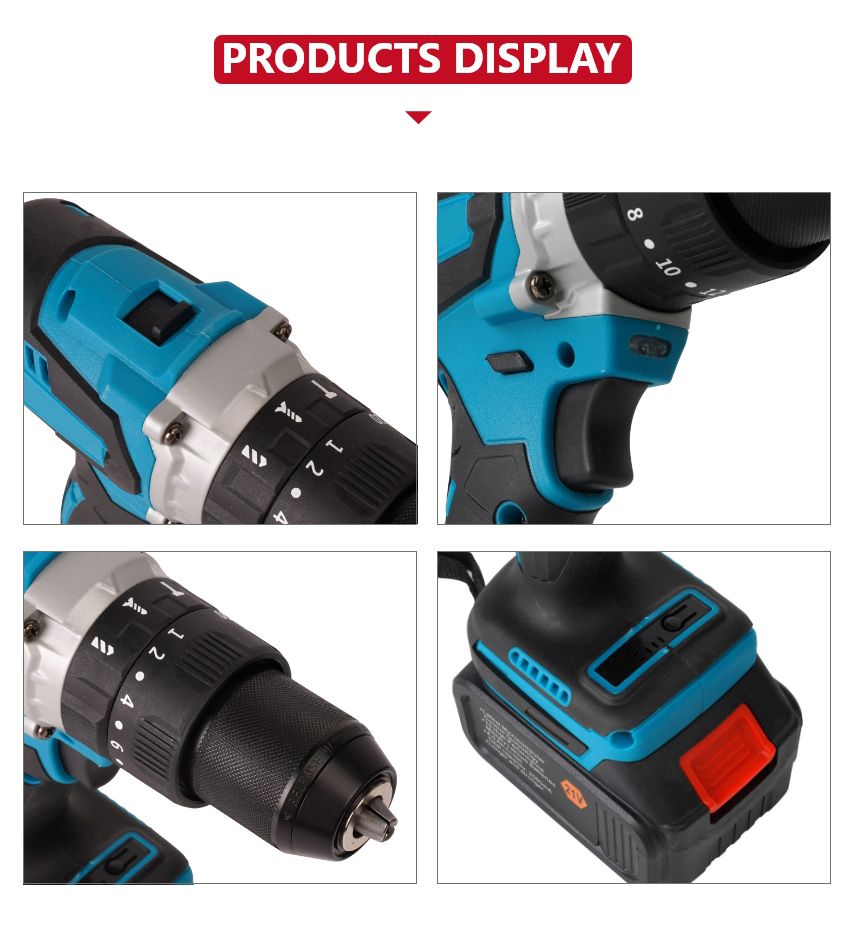 21V 65N·m Brushless Cordless Impact Drill