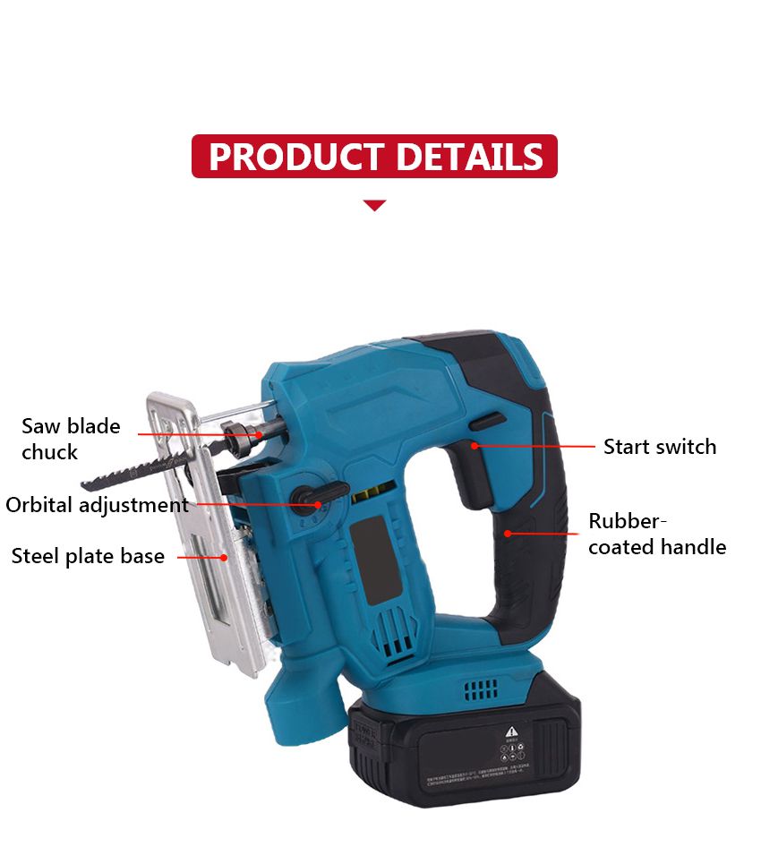 21V Cordless Jigsaw