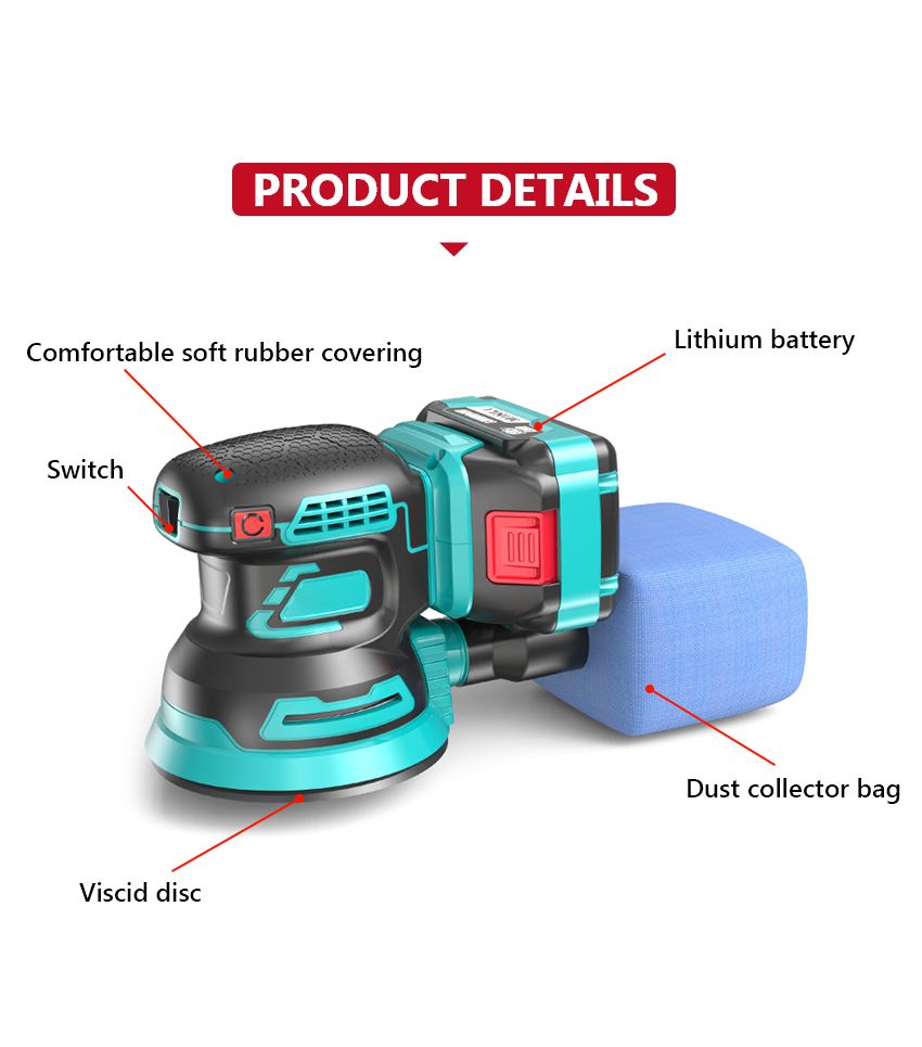 125mm 21V Electric Sander