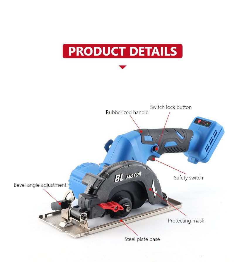 125mm 21V Cordless Circular Saw