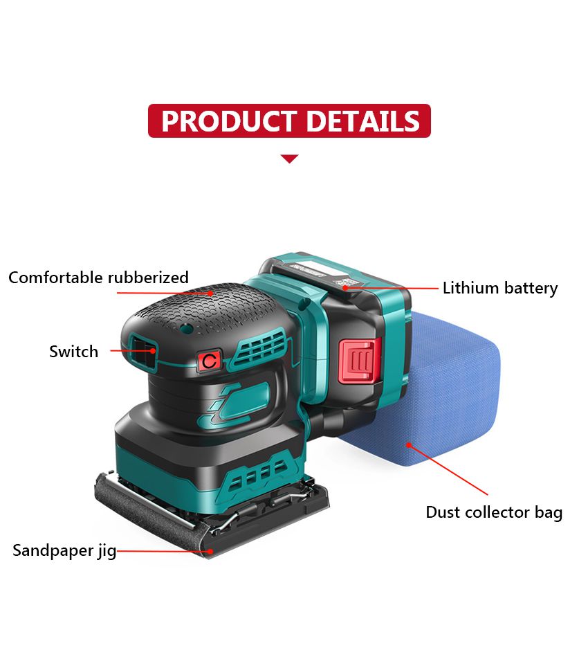 110mm 21V Electric Sander
